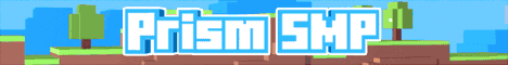 Prism SMP minecraft server banner