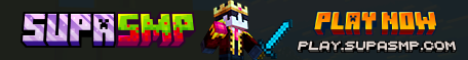 SupaSMP minecraft server banner