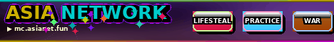 ASIA NETWORK minecraft server banner