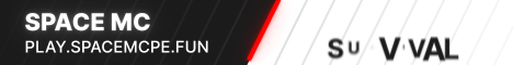SpaceMC minecraft server banner