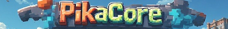 Pikacore minecraft server banner