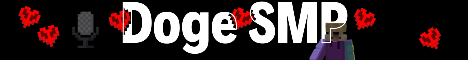Doge SMP minecraft server banner