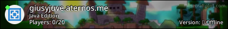 giusy minecraft server banner