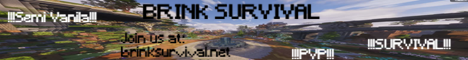 Brink Suvival minecraft server banner