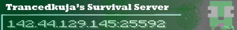 Trancedkuja's Survival Server minecraft server banner