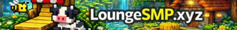 Lounge Smp minecraft server banner