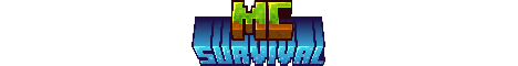Mc Survival minecraft server banner