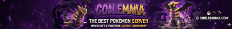 CobbleMania minecraft server banner