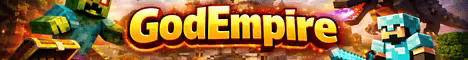 GodEmpire minecraft server banner