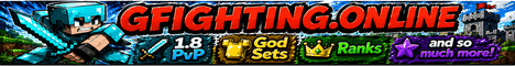 GFighting Online minecraft server banner