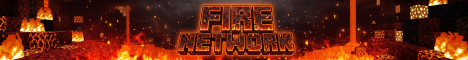 Fire Network minecraft server banner