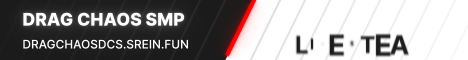DRAG CHAOS SMP minecraft server banner