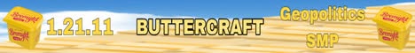 Buttercraft minecraft server banner