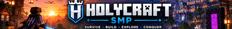 Holycraft Community minecraft server banner