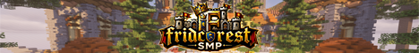 Fridcrest SMP minecraft server banner