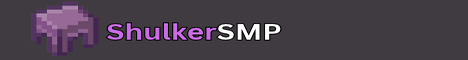 ShulkerSMP minecraft server banner