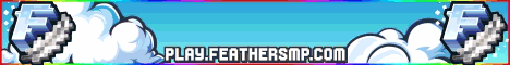 FeatherSMP minecraft server banner
