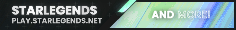 StarLegends minecraft server banner