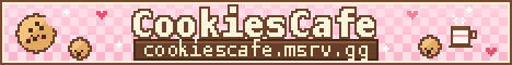 CookiesCafe minecraft server banner