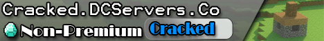 DreamCracked minecraft server banner