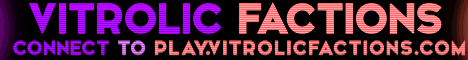 VitrolicFactions minecraft server banner
