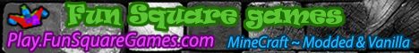 Fun Square Games minecraft server banner