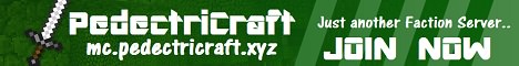 PedectriCraft minecraft server banner